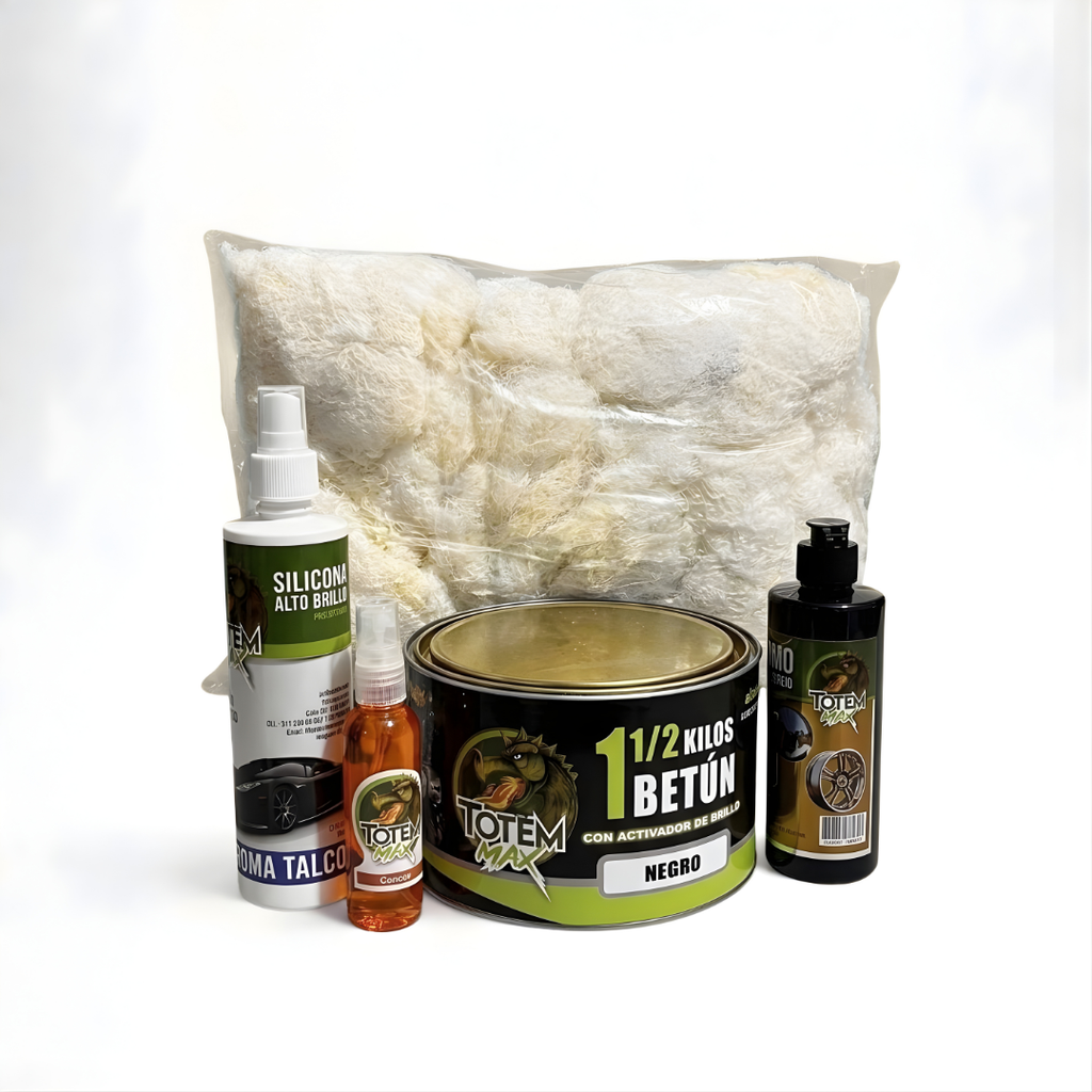 Kit Cuidado Básico Totem Max — 5 productos automotrices