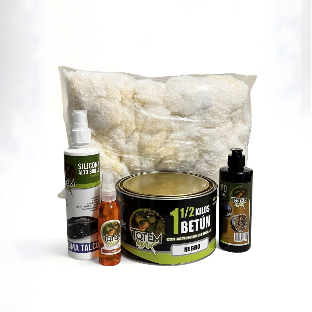 Kit Cuidado Básico Totem Max — 5 productos automotrices